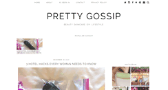 Desktop Screenshot of prettygossip.com